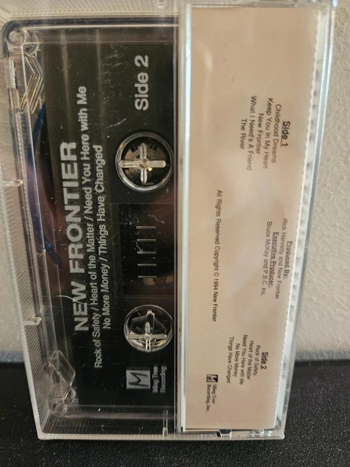 NEW FRONTIER New Fontier 1994 CASSETTE TAPE HARD ROCK PROGRESSIVE ROCK SEALED - Image 2 of 3