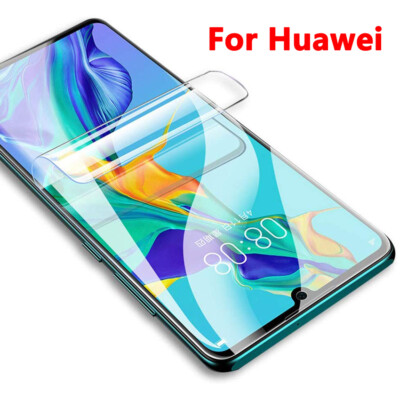 Full Cover Hydrogel Film For Huawei P30 Pro P20 nova 5T P40 Screen Protector
