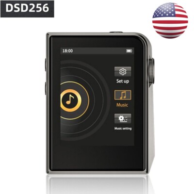 HiFi Music MP3 Player with Blueooth DSD256 High Resolution Lossless Decoding US