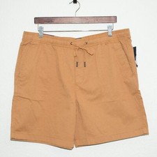Gap Men's Brown Drawstring Pull On Shorts 7" inseam Sz XL