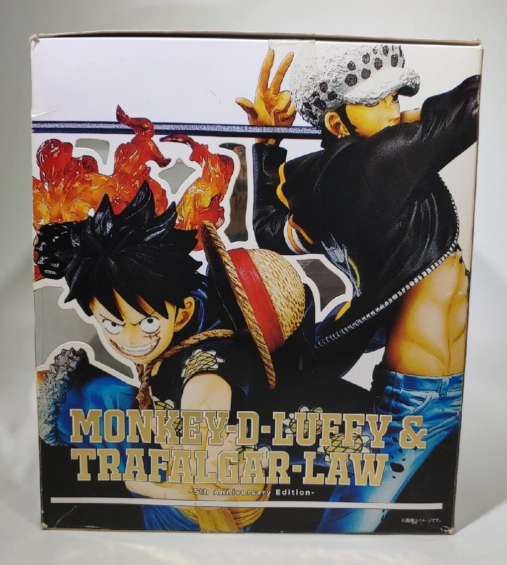 One Piece Monkey D. Luffy and Trafalgar Law 5th Anniversary