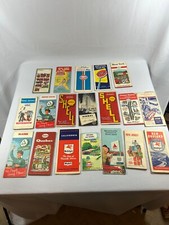 Lot 2- 19 Vintage Road Maps1930s-1960s-Signal Map - AAA-Citgo-Gulf-Exxon-Amoco