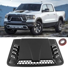 For Dodge Ram 1500 2500 3500 Air Flow Hood Scoop Vent Turbo Bonnet Cover Glossy