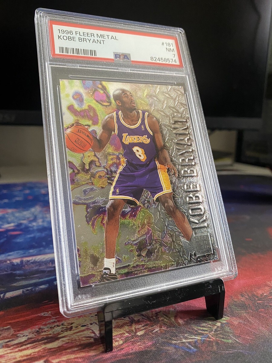 Very Rare Kobe Bryant Fleer Metal Rookie Card Grade 7 #181 | eBay
