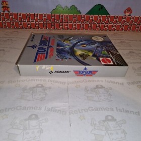 TOP GUN THE SECOND MISSION NINTENDO NES PAL A ITALIANA MATTEL CIB