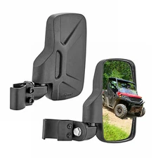 WEISEN Breakaway Side Rear View Mirrors For Polaris Ranger XP 900 1000 2013-2025