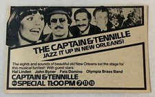 1978 ABC tv ad~ CAPTAIN & TENNILLE Hal Lindon, John Byner, Fats Domino