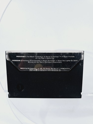 Triumph - Never Surrender Cassette Heavy Metal (RCA, 1983) AFK1-4382 Battle Cry - Picture 2 of 5