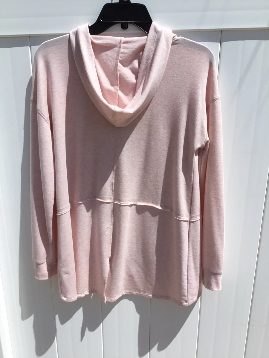 Cable Gauge Women s Small Pale Pink Zip Up Hoodie