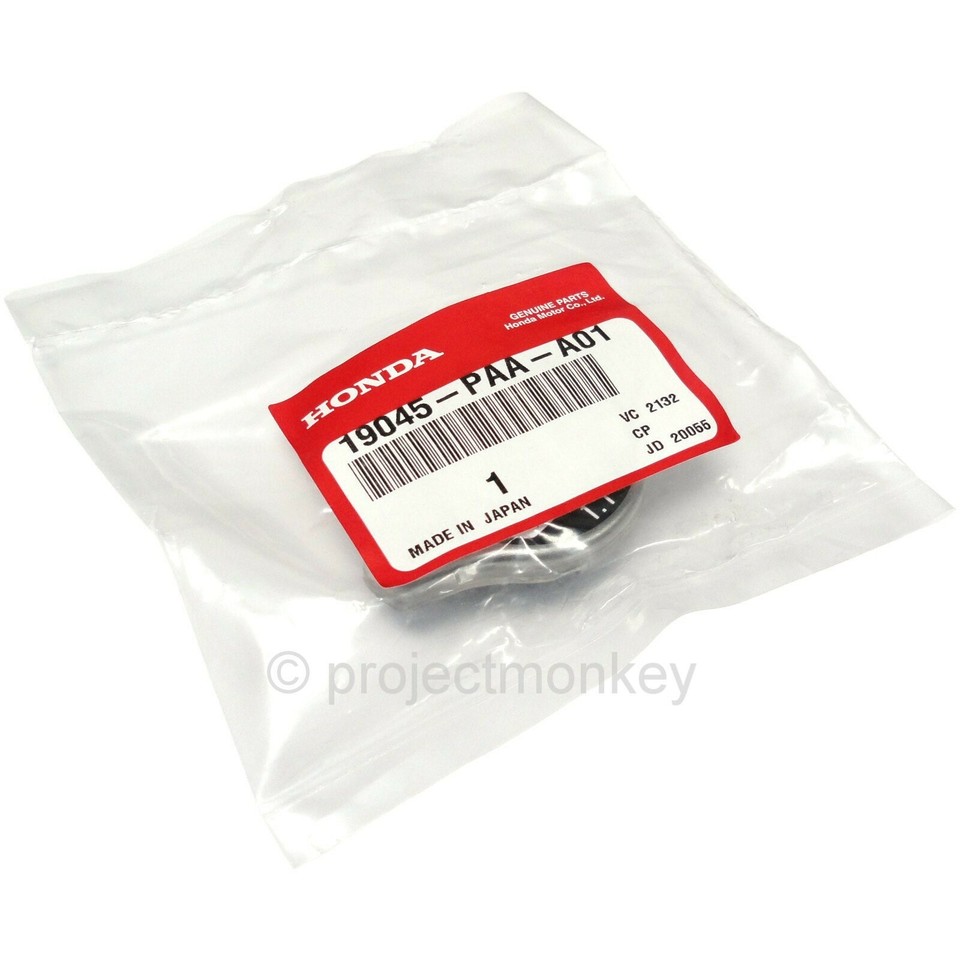 Genuine OEM Honda Radiator Cap 19045-PAA-A01 | Direct Fit For Acura & Honda Models 1991-2016
