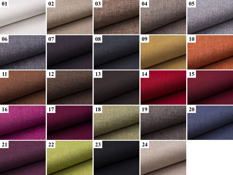 Polsterstoff Lux Meterware Möbelstoff Bezugstoff Gewebe Stoff Leinenoptik - Bild 2 von 4