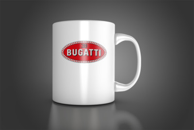 BUGATTI Tasse, BUGATTI Personalisierte TASSE, BUGATTI ROT Vintage Kaffee Tee MUG