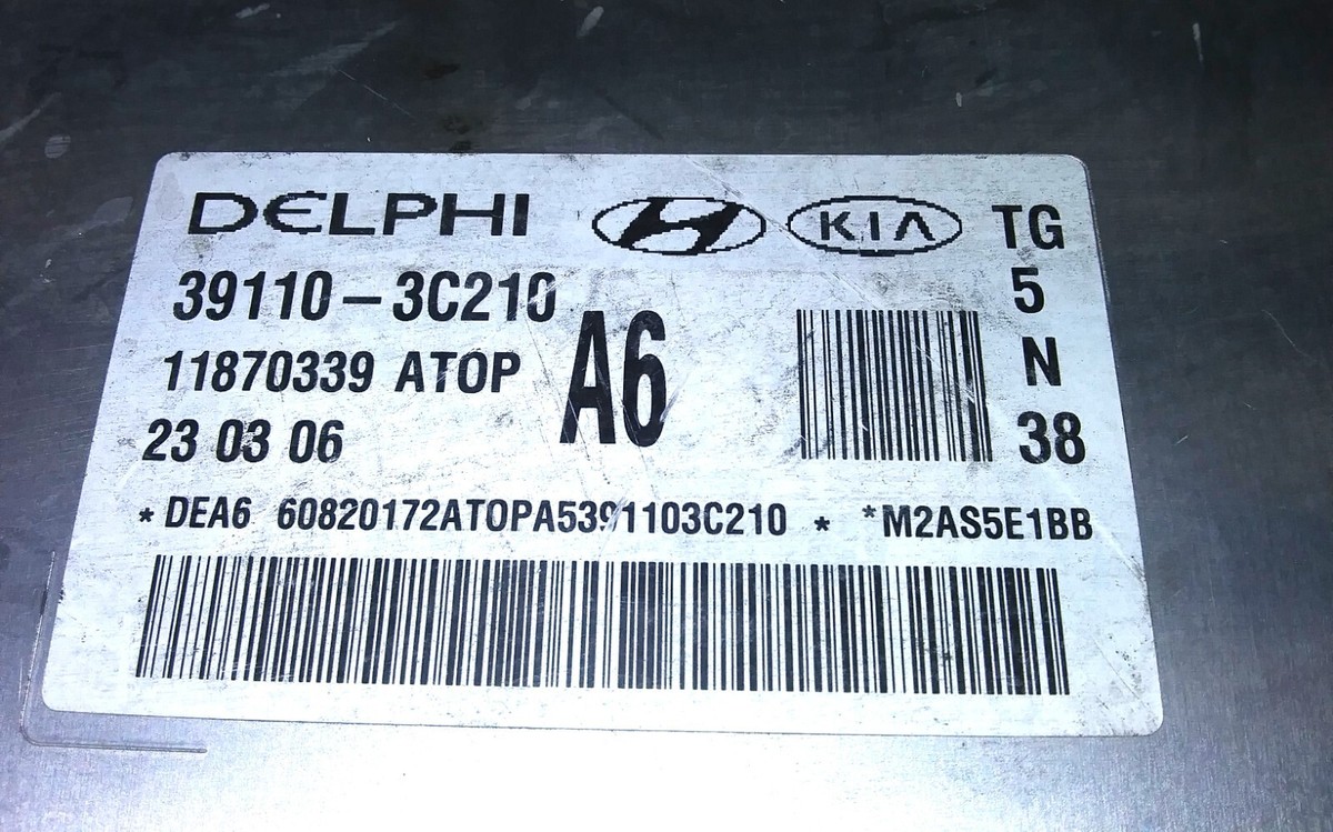 39110-3C210 Hyundai Azera 2006-2010 ecu ecm computer | eBay