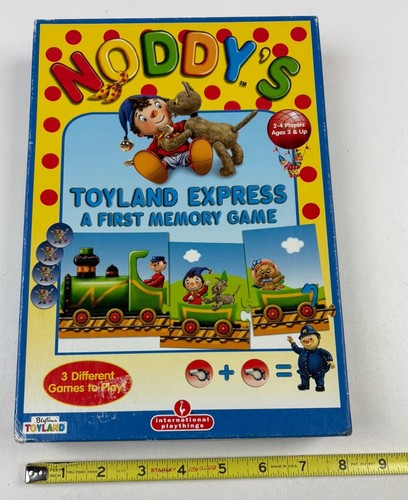 De colección Noddy's Toyland Express Primer Juego de Memoria COMPLETO 1999 RARO - Imagen 13 de 13