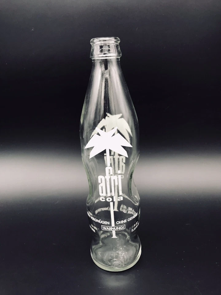 Botella de refresco vintage ACL forma inusual AFRI-COLA / ALEMÁN - aproximadamente 6 OZ Foto 4 de 4