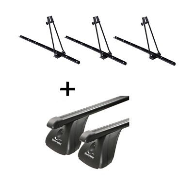 3xFahrradträger ORION+Dachträger VDP Sta für für Opel Zafira Cosmo 5Tür 07-11