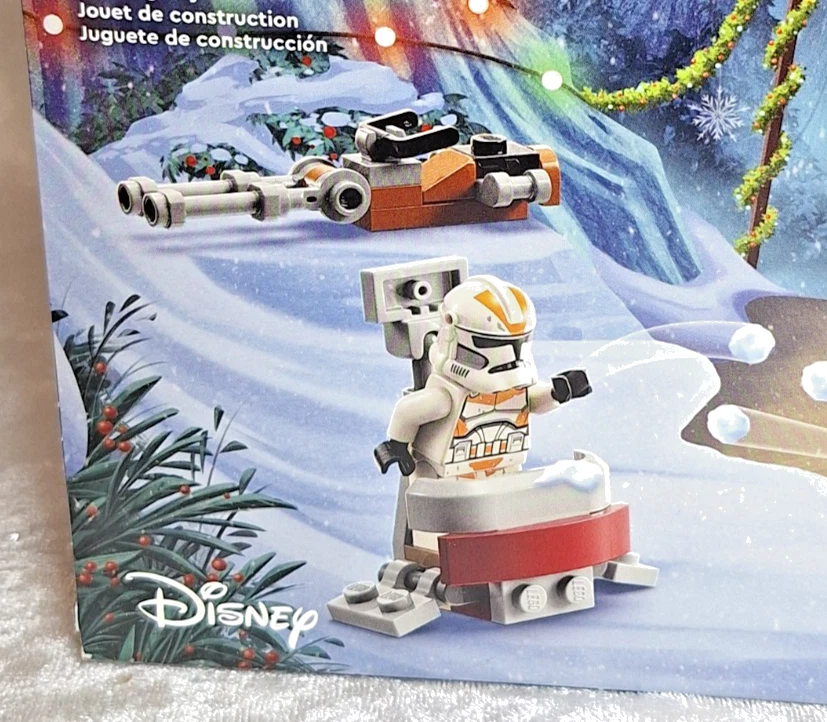 LEGO Star Wars Advent Calendar #75366 24 Gifts Ewok 2023 Retired New Sealed - Image 3 of 4