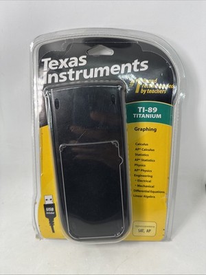 Texas Instruments TI-89 Titanium Advanced Graphing Calculator NEW-Open Box