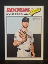 2026 Topps Heritage #92 Kyle Freeland ROCKIES