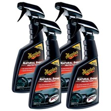 4x Meguiars Natural Shine Protectant 473ml Gummi Pflege Kunststoffpflege G4116EU