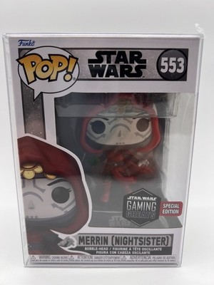 Funko Pop Star Wars Merrin (Nightsister) #553 Special Edition in Protector