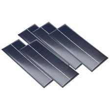 5 Pack 6V 250mA Mini Solar Panel for Battery Charger Power Module