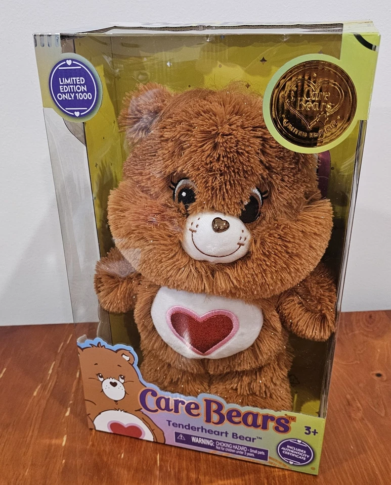 LIMITED EDITION AUSTRALIAN TENDERHEART BEAR CARE BEAR TOY NIB 1000 ONLY - image 2 of 4