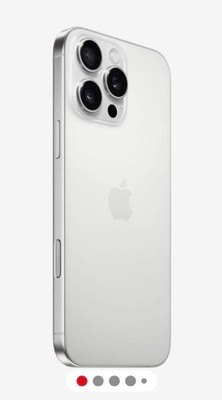 Apple iPhone 16 Pro Max - 256 GB - White Titanium (Ohne Simlock)