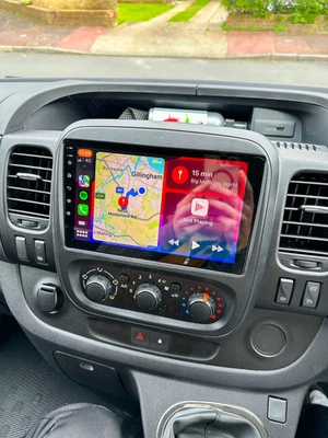 GLOBAL-AUTOPARTS-DEPOT DAB+ CarPlay 64G For Vauxhall Vivaro B 2014-2019 Android 15 Car Stereo Radio GPS