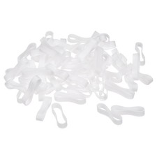 Silicone Rubber Bands Rings 200Pcs Non-slip 20mm Dia 0.7mm Thick 5mm Width