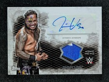 2015 Topps WWE Undisputed Wrestling JIMMY USO Patch Auto Signatures #UAR-JU