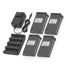 4 Pack Battery Charger for Reveal Trail Camera Ultra,Pro 3.0,X Gen 2.0 3.0,X Pro