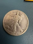 1934-s Walking Liberty Half Dollar 90% Silver Very Good to Fine  #3594