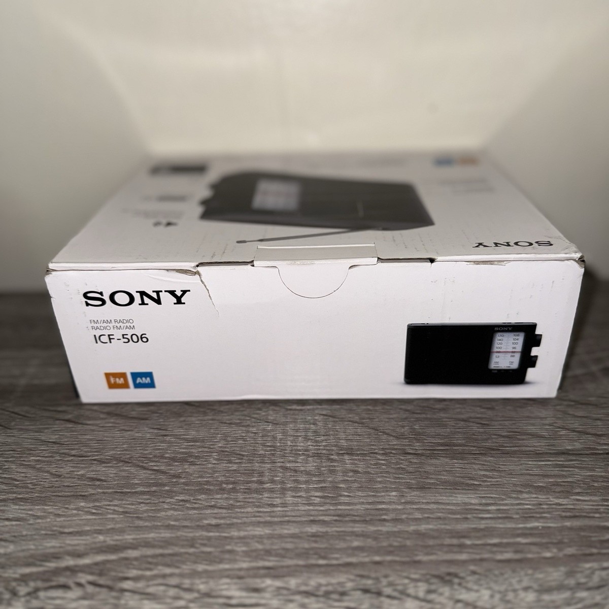 Sony ICF506 Analog Portable/Tabletop Radio for sale online