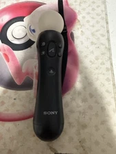 PlayStation 3 Move Motion Controller Wireless Black Tested Working