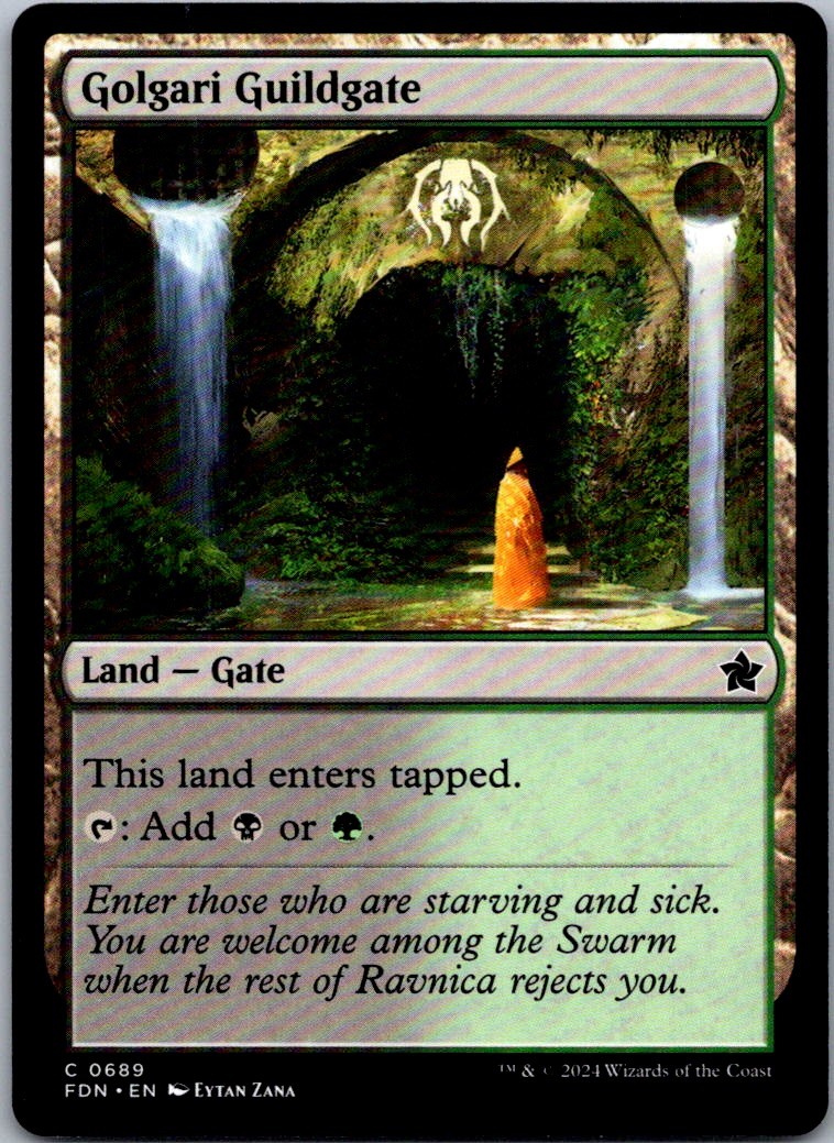 Golgari Guildgate C CMA #252 NM MTG Magic