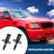 2 Pcs 1L3Z99404A42AA Rear Tailgate Striker Latch Lock Bolt for Ford F150 F250