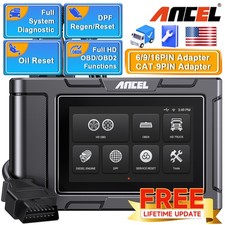 HD3400 PRO Diesel Heavy Duty Truck OBD2 Scanner DPF Regen For Cummins Detroit US