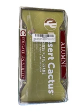 Colgate University License Plate Frame Alumni College