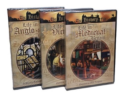 Life in Medieval Britain DVD (2006) Mike Leighton - Victorian - Anglo Saxon, New
