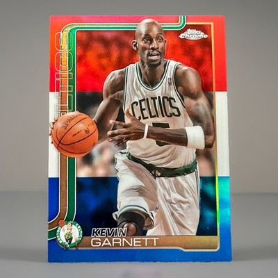 Richard Kern / Grey Cards 限定500部　新品・未開封 Kevin Garnett Red White & Blue Refractor 2025-26 Topps Chrome #247