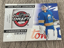 2021-22 SP Game Used Embroidered in History #82 Ukko-Pekka Luukkonen