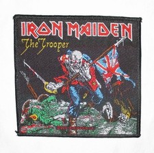 Iron Maiden The Trooper Sew On Patch Heavy Metal
