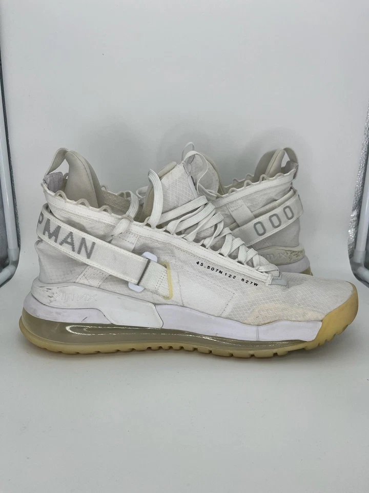 Jordan Proto Max 720 Zapatos Para Hombre Talla 12.5 Summit Blanco BQ6623-100 Tenis Foto 2 de 4