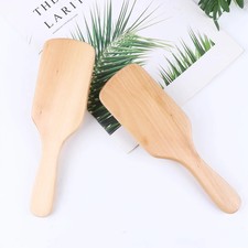 2 Pcs Hair Comb for Salon Hair Wooden Comb Home Massage Scalp Care Detangle Dura