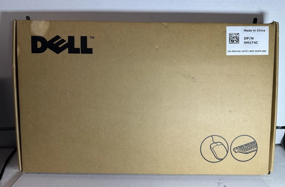 New Dell Slim Wireless Multimedia Black French Keyboard No Receiver M787C M758C - Image 3 of 3