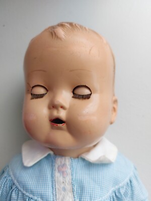 Antiguo Bebé Raynal Caroline Ideal 1957 34 Cm