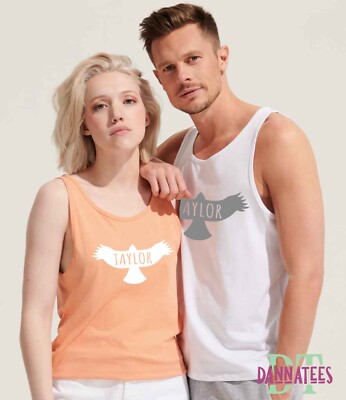 TAYLOR HAWKINS HAWK * FOO FIGHTERS * RIP Tribute *  Lady Tank Top Plain or Print