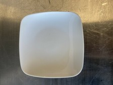 Teller f&uuml;r Fingerfood, flach, quadratisch, 15 cm, wei&szlig;, 24 St&uuml;ck, gebraucht