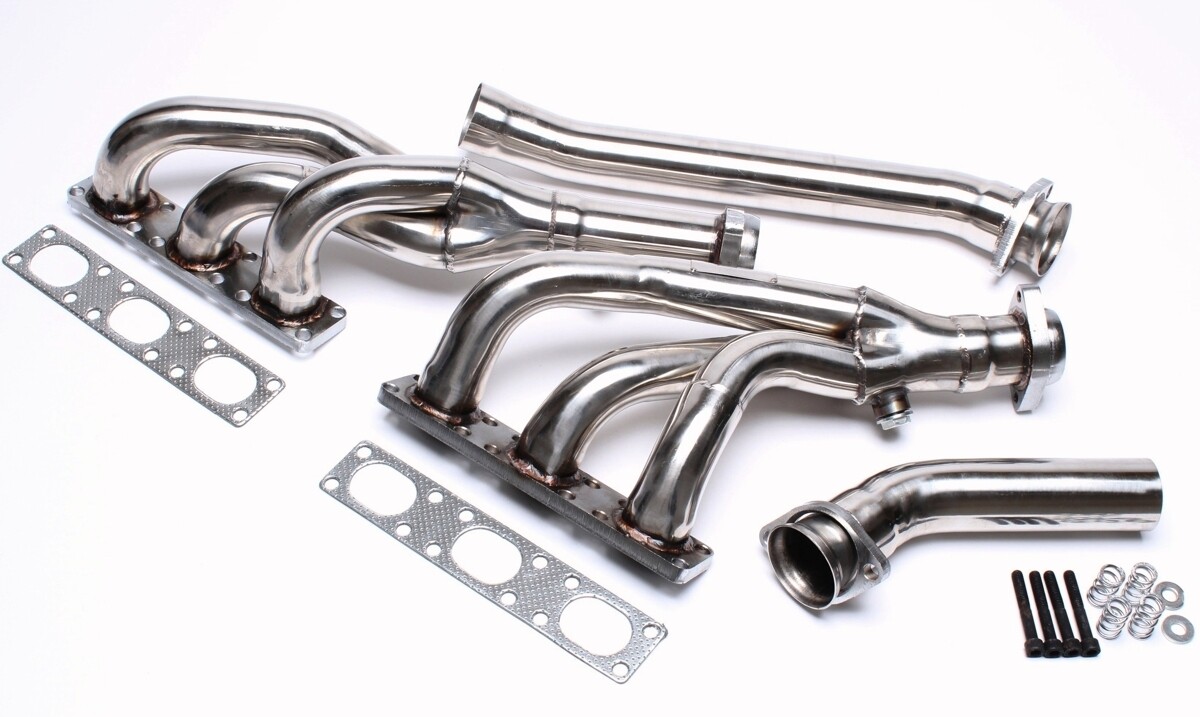 TA-TECHNIX Fächerkrümmer Edelstahl Poliert - Für 1.4 1.6 16V Motoren